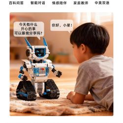 MouldKing 15089 MouldKing 15090 AI Robot Xếp hình lắp ráp ghép mô hình Robot thông minh AI Xiaoxing