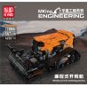 MouldKing 17086 Remote Control Reclaming Machine Xếp hình lắp ráp ghép mô hình Máy cải tạo đất điều khiển từ xa