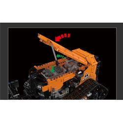 MouldKing 17086 Remote Control Reclaming Machine Xếp hình lắp ráp ghép mô hình Máy cải tạo đất điều khiển từ xa