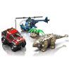 MouldKing 29004 Ankylosaurus & Helicopter Camp Xếp hình lắp ráp ghép mô hình Thế giới kỷ Jura: Ankylosaurus và trại trực thăng