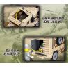 Kazi KY84024 84024 non  XE HUMMER CHỞ LÍNH bộ đồ chơi xếp lắp ráp ghép mô hình Field Army FIELD ARMY SCOUT CAR Chiến Trường 219 khối