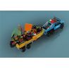 MouldKing 24080 Fishing Boat Trailer Xếp hình lắp ráp ghép mô hình Mini World: Xe kéo thuyền đánh cá