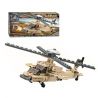 Kazi KY84023 84023 non  TRỰC THĂNG TẤN CÔNG bộ đồ chơi xếp lắp ráp ghép mô hình Field Army Chiến Trường 97 khối