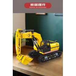MouldKing 24089 Excavator Xếp hình lắp ráp ghép mô hình máy xúc