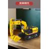 MouldKing 24089 Excavator Xếp hình lắp ráp ghép mô hình máy xúc
