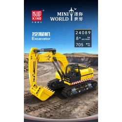 MouldKing 24089 Excavator Xếp hình lắp ráp ghép mô hình máy xúc