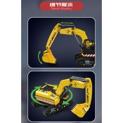 MouldKing 24089 Excavator Xếp hình lắp ráp ghép mô hình máy xúc