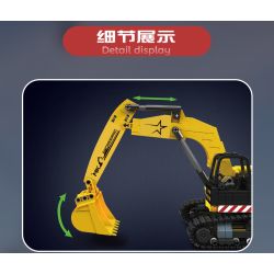 MouldKing 24089 Excavator Xếp hình lắp ráp ghép mô hình máy xúc