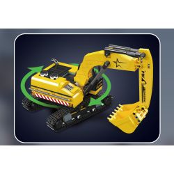 MouldKing 24089 Excavator Xếp hình lắp ráp ghép mô hình máy xúc