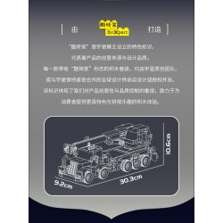 MouldKing 29092 Service Crane Truck Xếp hình lắp ráp ghép mô hình xe cẩu