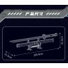 MouldKing 10259 Zoro's Katanas Xếp hình lắp ráp ghép mô hình Con dao của Sauron