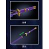MouldKing 10260 Zoro's Katanas Xếp hình lắp ráp ghép mô hình Con dao của Sauron