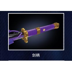 MouldKing 10260 Zoro's Katanas Xếp hình lắp ráp ghép mô hình Con dao của Sauron