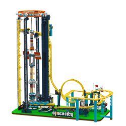 MouldKing 11031 Space Elevator Xếp hình lắp ráp ghép mô hình thang máy không gian