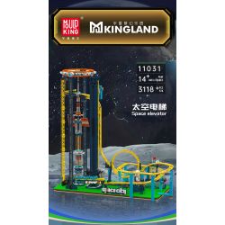 MouldKing 11031 Space Elevator Xếp hình lắp ráp ghép mô hình thang máy không gian