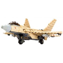 Kazi KY84021 84021 non  MÁY BAY TIÊM KÍCH SUKHOI SU-27 bộ đồ chơi xếp lắp ráp ghép mô hình Field Army Chiến Trường 339 khối