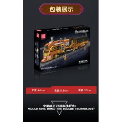 MouldKing 12046 Steampunk Train Xếp hình lắp ráp ghép mô hình tàu hơi nước
