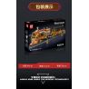 MouldKing 12046 Steampunk Train Xếp hình lắp ráp ghép mô hình tàu hơi nước