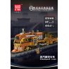 MouldKing 12046 Steampunk Train Xếp hình lắp ráp ghép mô hình tàu hơi nước