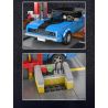MouldKing 24086 Repair Garage & Challenger Muscle Car Xếp hình lắp ráp ghép mô hình Cửa hàng bảo trì & Xe cơ bắp Challenger