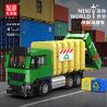 MouldKing 24088 Eco-Friendy Garbage Truck Xếp hình lắp ráp ghép mô hình Mini World: Xe chở rác thân thiện với môi trường