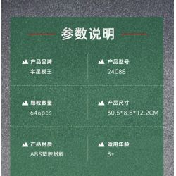 MouldKing 24088 Eco-Friendy Garbage Truck Xếp hình lắp ráp ghép mô hình Mini World: Xe chở rác thân thiện với môi trường