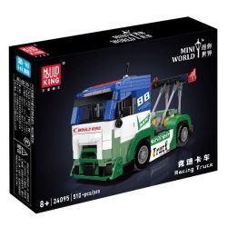 MouldKing 24095 Racing Truck Xếp hình lắp ráp ghép mô hình Thế giới thu nhỏ: Xe tải đua