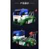 MouldKing 24095 Racing Truck Xếp hình lắp ráp ghép mô hình Thế giới thu nhỏ: Xe tải đua