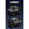 MouldKing 24102 Rescue Vehicle Xếp hình lắp ráp ghép mô hình Mini World: Xe cứu hộ