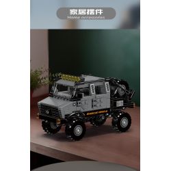 MouldKing 24102 Rescue Vehicle Xếp hình lắp ráp ghép mô hình Mini World: Xe cứu hộ