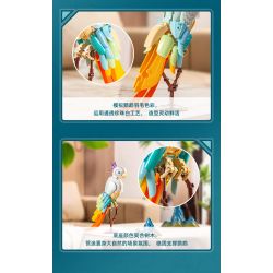 Pleyerid M38-P8095 Parrot Xếp hình lắp ráp ghép mô hình Con vẹt