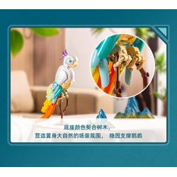 Pleyerid M38-P8095 Parrot Xếp hình lắp ráp ghép mô hình Con vẹt