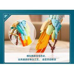 Pleyerid M38-P8095 Parrot Xếp hình lắp ráp ghép mô hình Con vẹt