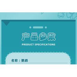 Pleyerid M38-P8095 Parrot Xếp hình lắp ráp ghép mô hình Con vẹt