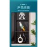 Pleyerid M38-P8095 Parrot Xếp hình lắp ráp ghép mô hình Con vẹt