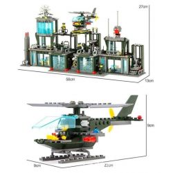 Kazi KY84011 84011 non  TRỤ SỞ QUÂN ĐỘI bộ đồ chơi xếp lắp ráp ghép mô hình Field Army FIELD ARMY ARMY HEADQUARTERS Chiến Trường 1001 khối