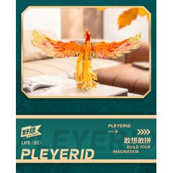 Pleyerid M38-P8165 Xếp hình lắp ráp ghép mô hình Hoa phượng nở