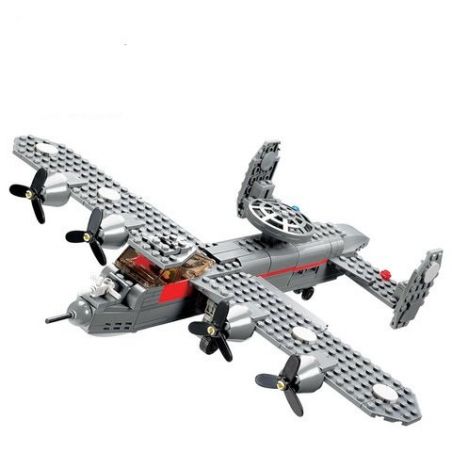 Kazi KY84007 84007 non  MÁY BAY CHỞ QUÂN bộ đồ chơi xếp lắp ráp ghép mô hình Field Army FIELD ARMY G-1 SCOUT Chiến Trường 281 khối