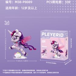 Pleyerid M38-P8089 Dream Unicorn Xếp hình lắp ráp ghép mô hình kỳ lân tưởng tượng