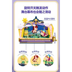 Pleyerid M38-P8090 Xếp hình lắp ráp ghép mô hình Nhà hát sân khấu Fantasy Unicorn
