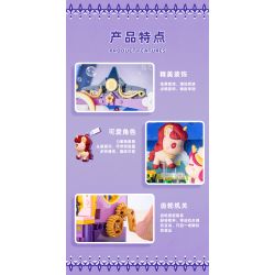 Pleyerid M38-P8090 Xếp hình lắp ráp ghép mô hình Nhà hát sân khấu Fantasy Unicorn