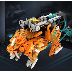 IM.Master QIHUI 6862 Xếp hình lắp ráp ghép mô hình Bậc thầy về máy móc: Máy chiến đấu thủy lực Sabretooth Tiger