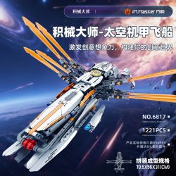 IM.Master QIHUI 6817 Xếp hình lắp ráp ghép mô hình Bậc thầy về máy móc không gian Mecha Tàu vũ trụ