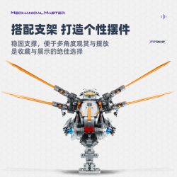 IM.Master QIHUI 6817 Xếp hình lắp ráp ghép mô hình Bậc thầy về máy móc không gian Mecha Tàu vũ trụ