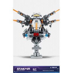 IM.Master QIHUI 6817 Xếp hình lắp ráp ghép mô hình Bậc thầy về máy móc không gian Mecha Tàu vũ trụ
