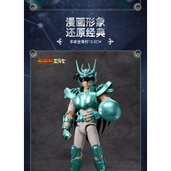 BLOKEES 75010 Xếp hình lắp ráp ghép mô hình Saint Seiya: Beyond Edition Draco Purple Dragon