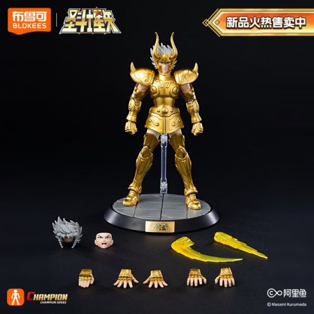 BLOKEES 75011 Xếp hình lắp ráp ghép mô hình Saint Seiya: Phiên bản ngoài Capricorn Shura