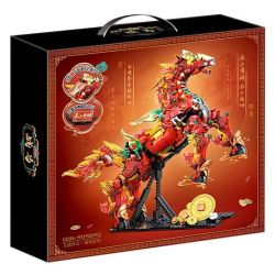 Souzosha D2204 Xếp hình lắp ráp ghép mô hình Ngựa bước trên mây cát tường khiến vũ trụ ngập tràn hạnh phúc