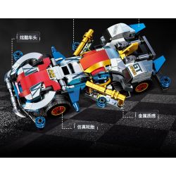 Souzosha F3613 Xếp hình lắp ráp ghép mô hình Tốc độ ​​: Yao Ying Siming 4WD