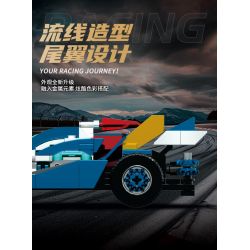 Souzosha F3615 Xếp hình lắp ráp ghép mô hình Tốc độ thần tốc: Chishuang Qingyu 4x4